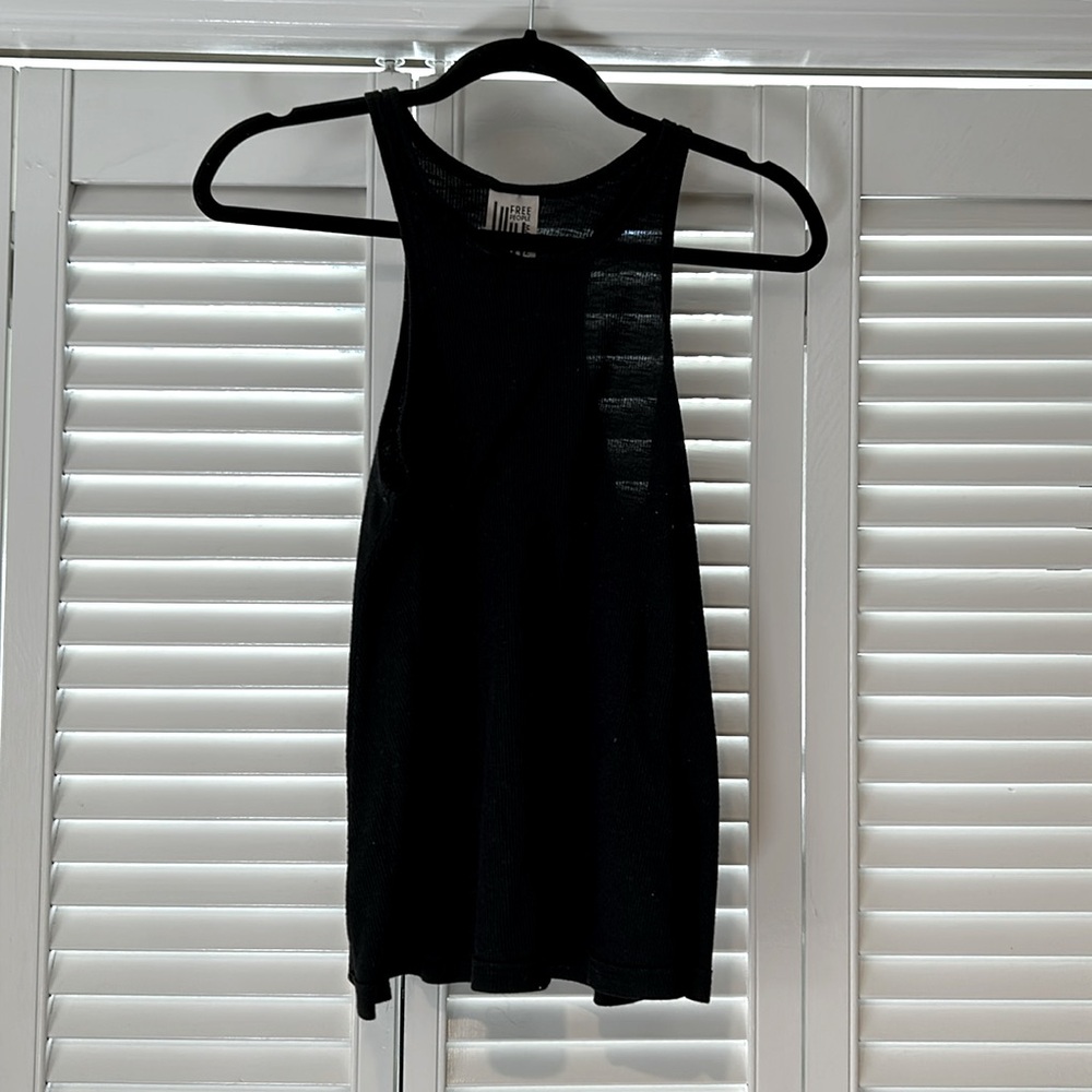 Free People black tank top size small